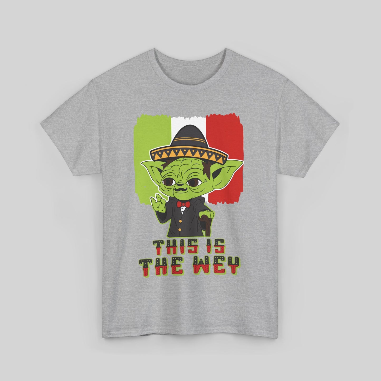 Graphic Tee Star Wars Mexican Yoda Design