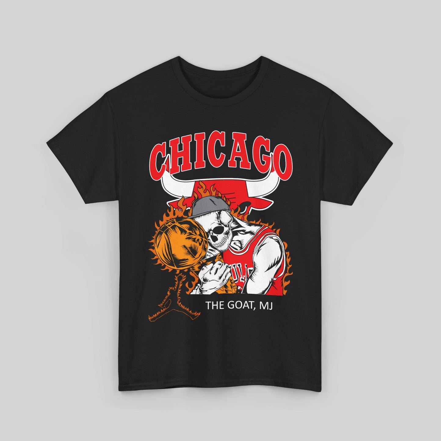 Skeleton Basketball Tee - Chicago Edition