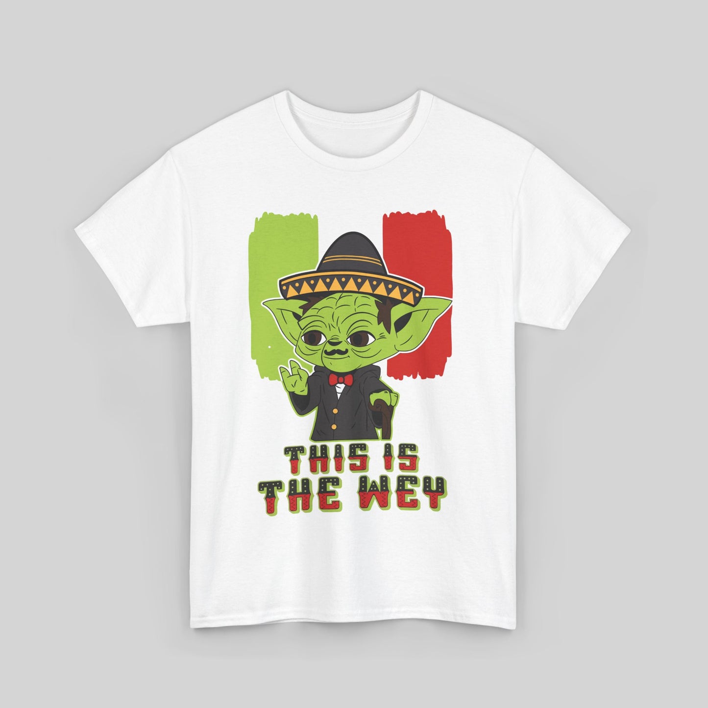 Graphic Tee Star Wars Mexican Yoda Design