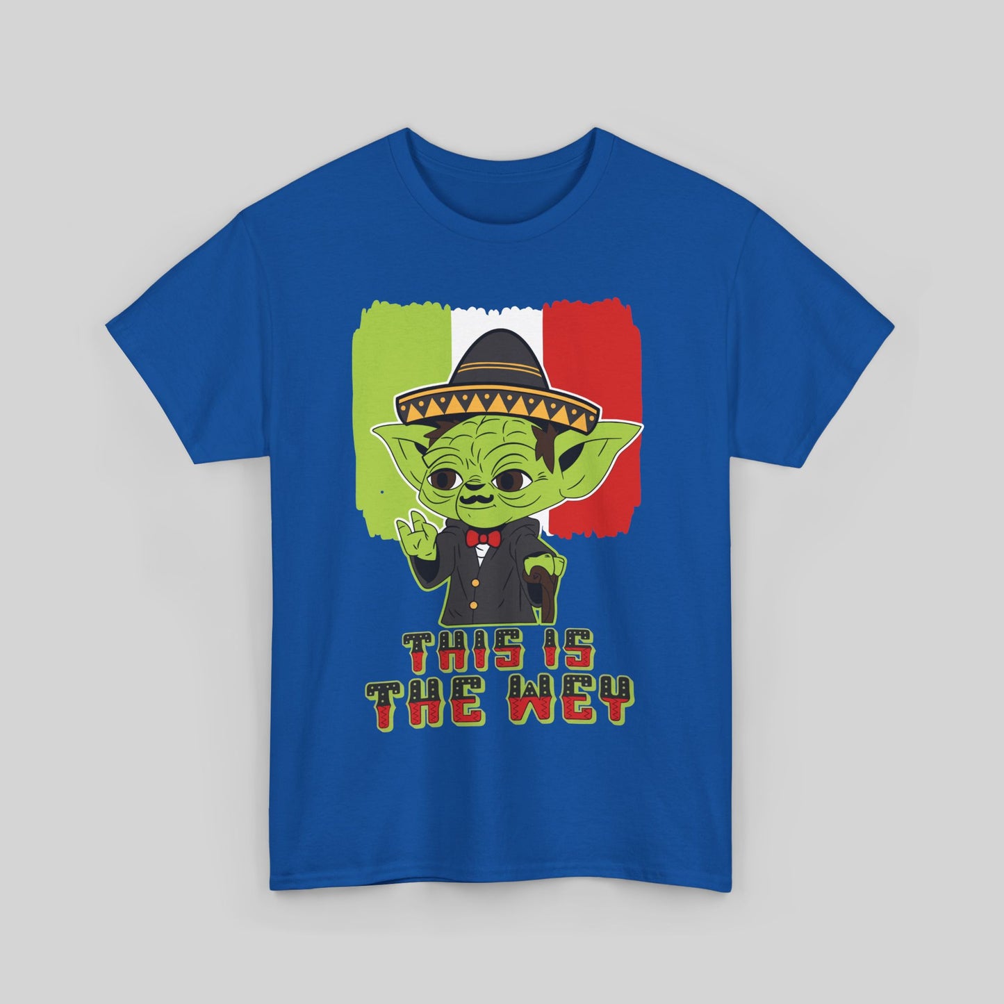 Graphic Tee Star Wars Mexican Yoda Design