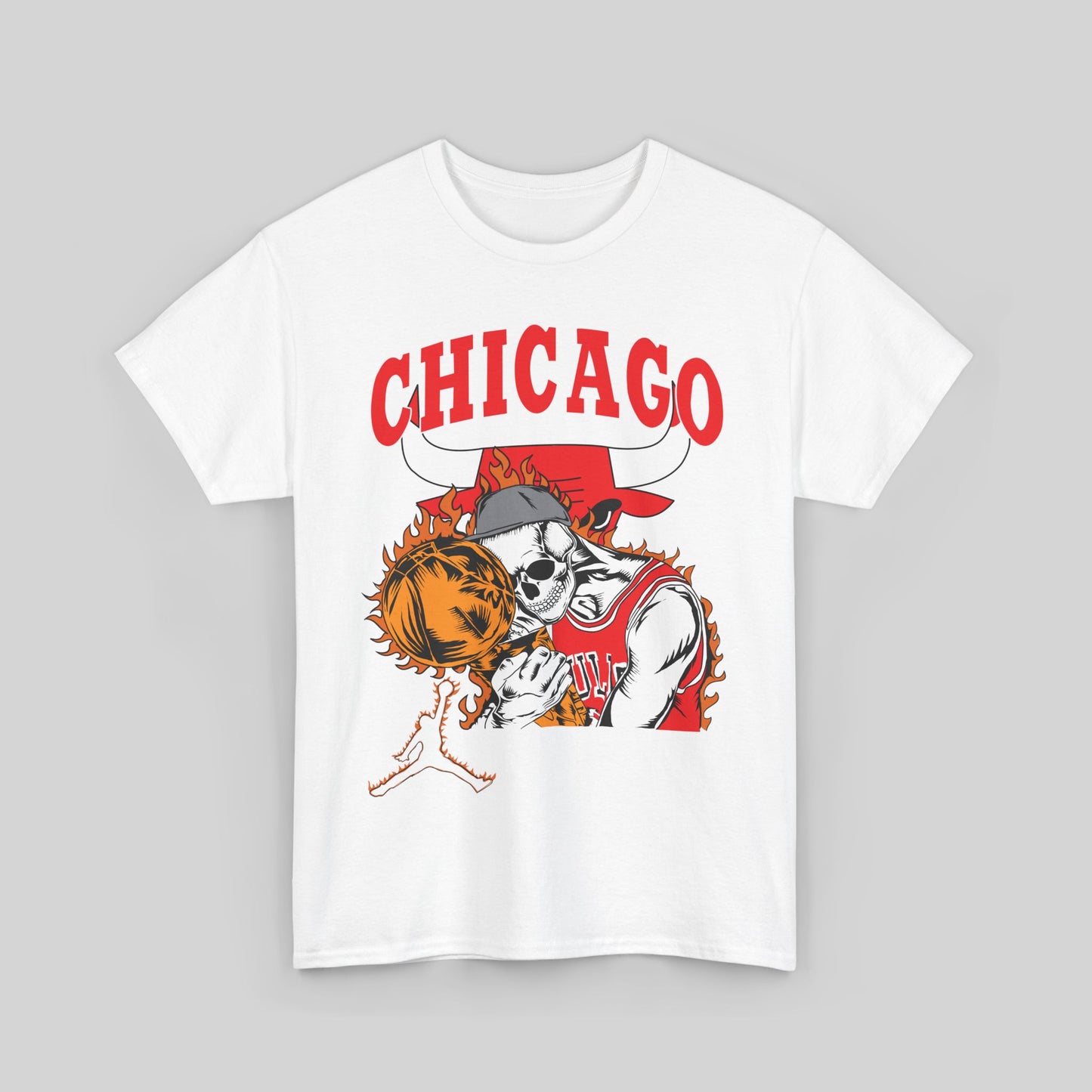 Skeleton Basketball Tee - Chicago Edition