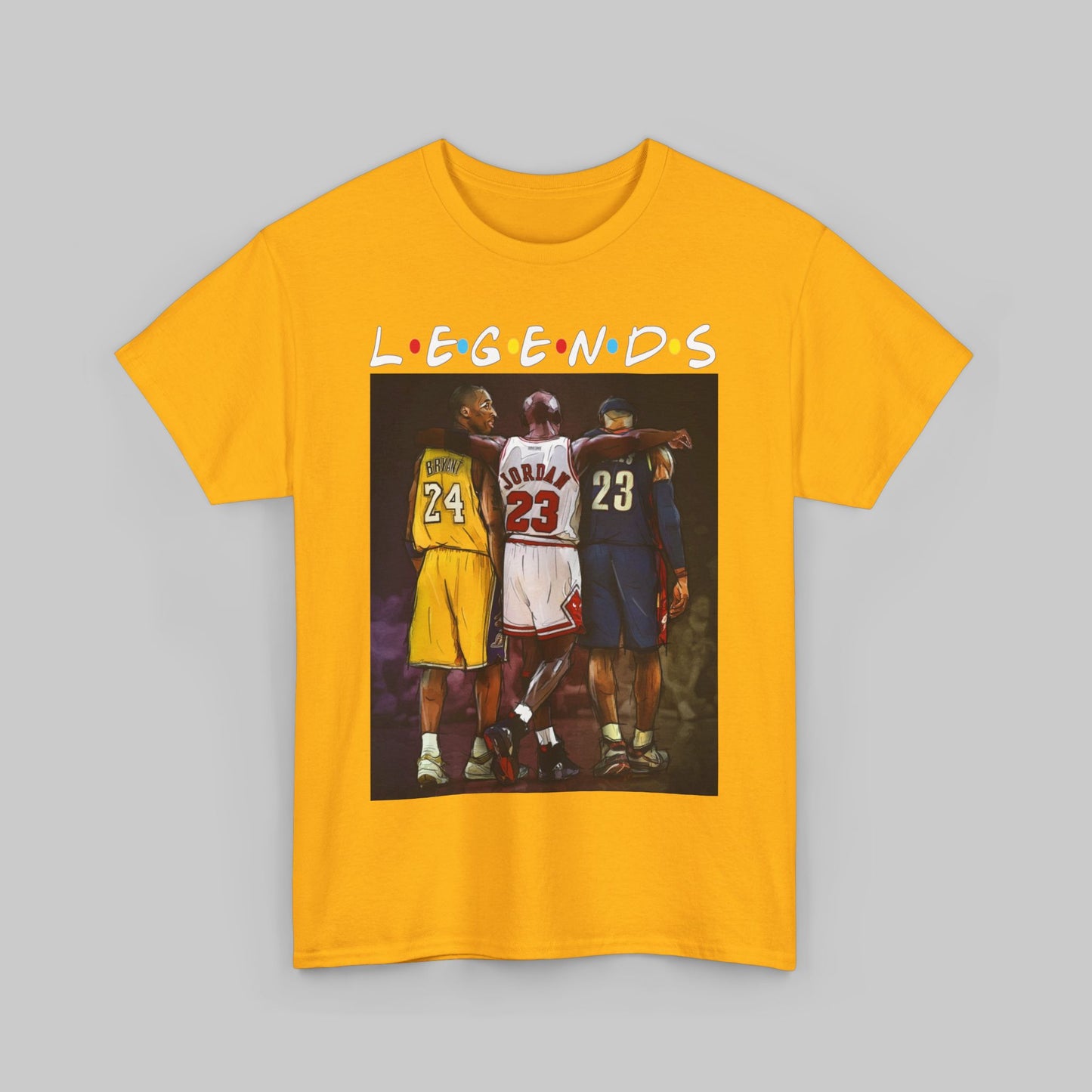Basketball Stars Unisex Tee - NBA Sports Collection