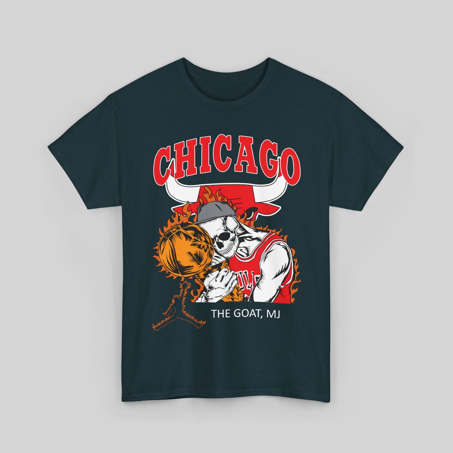 Skeleton Basketball Tee - Chicago Edition