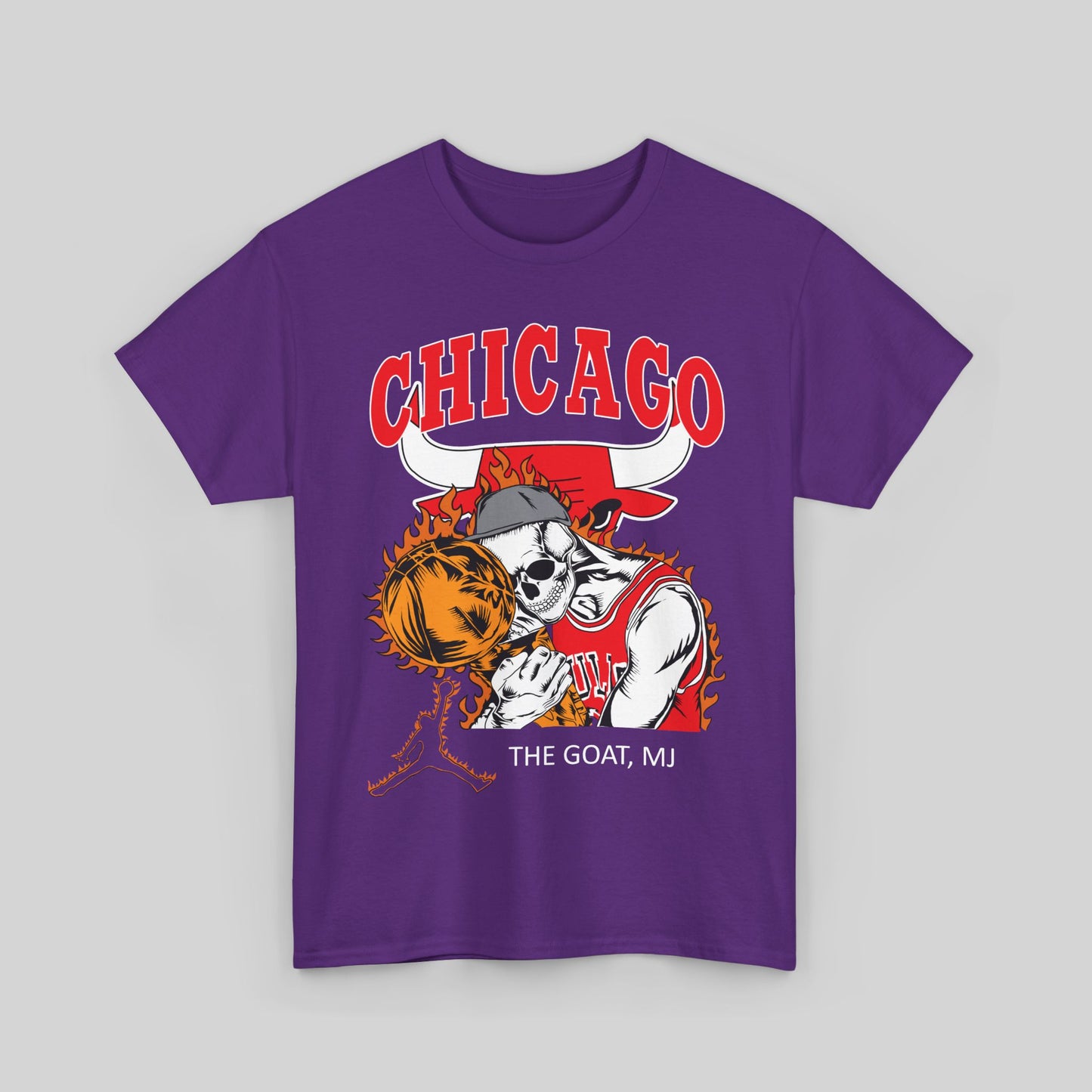 Skeleton Basketball Tee - Chicago Edition