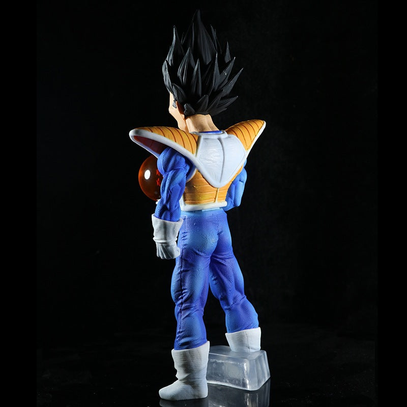 28cm Anime Dragon Ball Vegeta Figure GK White Hole Namek Bejita Manga Statue Pvc Action Figurine Collectible Model Toy Gift