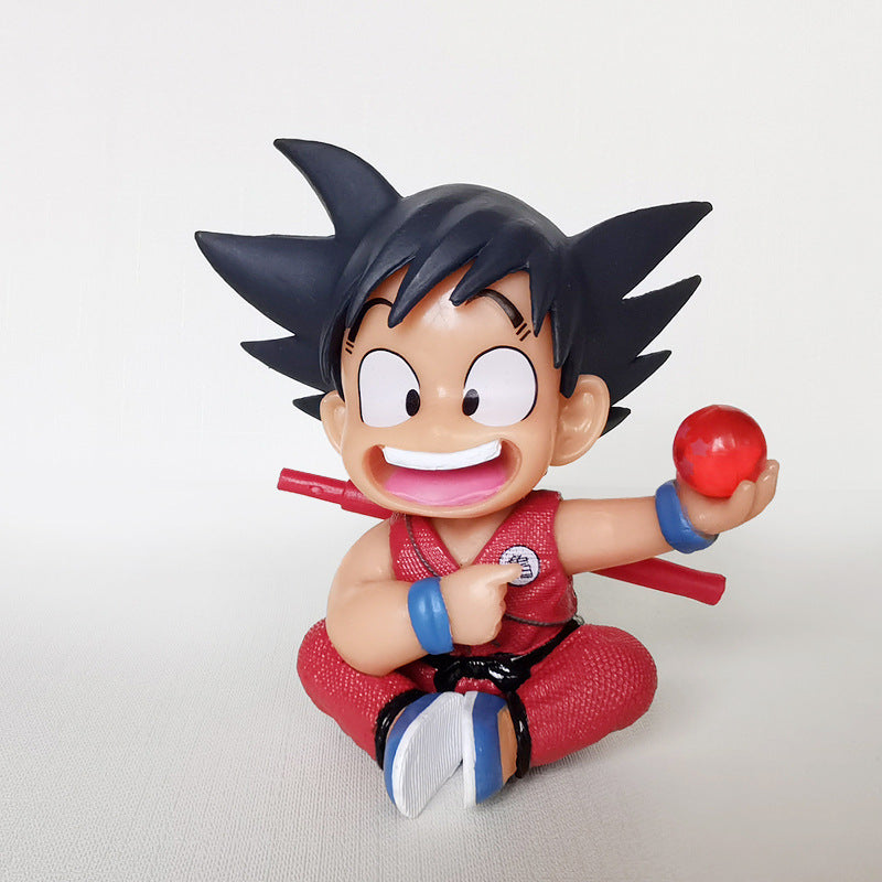 Dragon Ball Z Childhood Son Goku Kakarotto Anime Figurine Toys 10cm Dragon Ball Goku PVC Action Figures Toys DBZ Model Brinquedo
