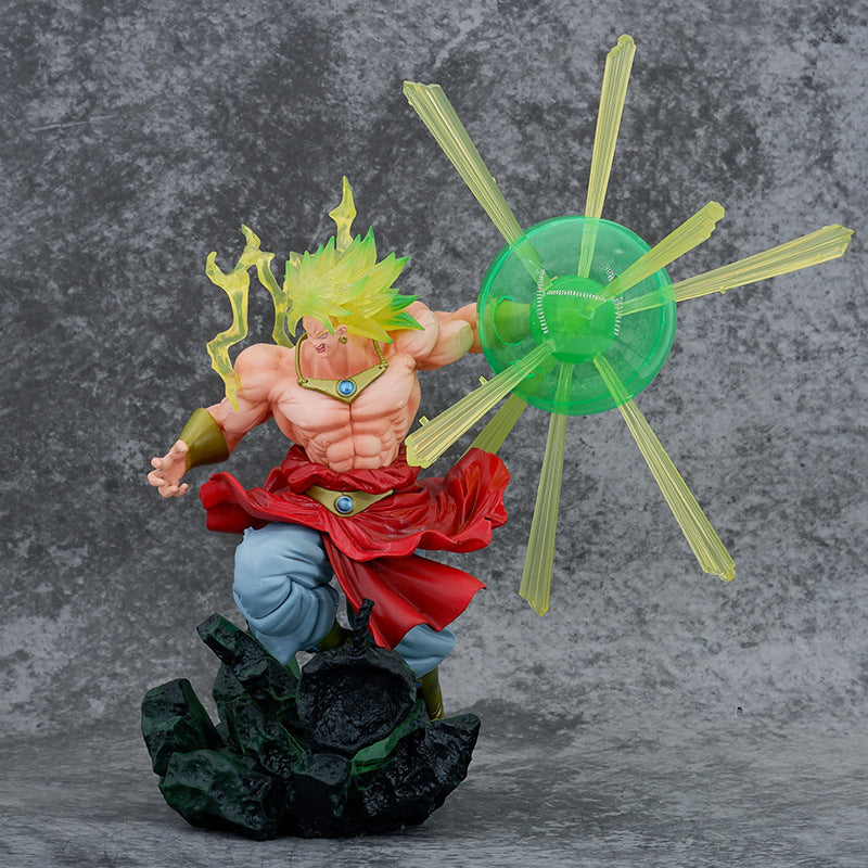 Anime Dragon Ball Z Figure GK Broli Super Saiyan Broly Legendary SSJ DBZ PVC Action Figures Collection Model Doll Toys Kids Gift
