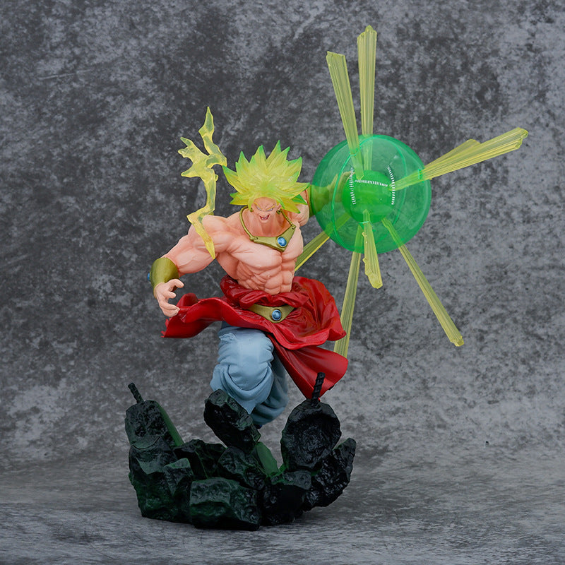 Anime Dragon Ball Z Figure GK Broli Super Saiyan Broly Legendary SSJ DBZ PVC Action Figures Collection Model Doll Toys Kids Gift