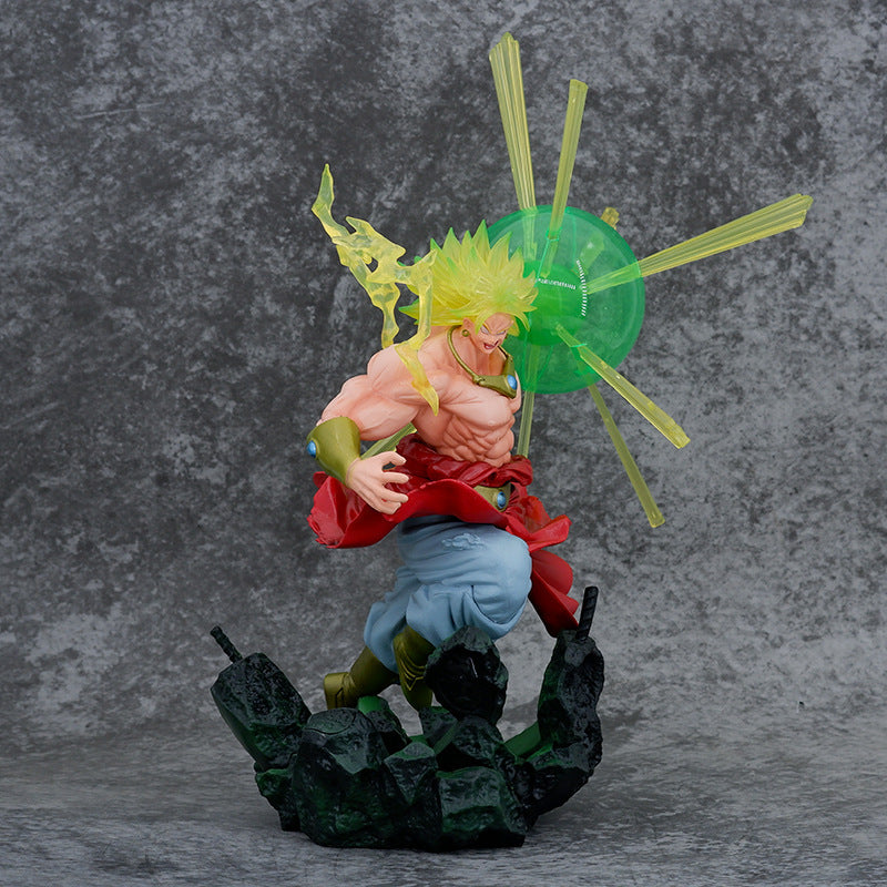Anime Dragon Ball Z Figure GK Broli Super Saiyan Broly Legendary SSJ DBZ PVC Action Figures Collection Model Doll Toys Kids Gift