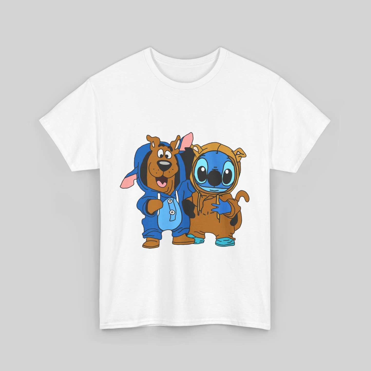 Stitch And Scooby Doo T- Shirt