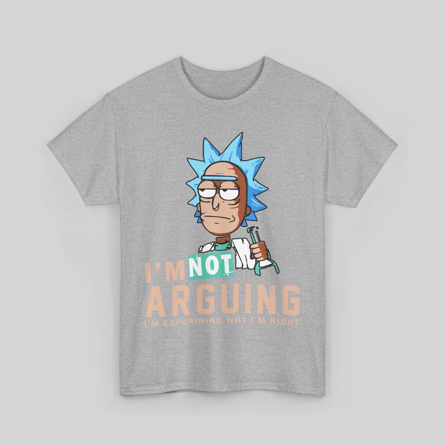 Rick & Morty - Explaining Why I'm Right T-Shirt