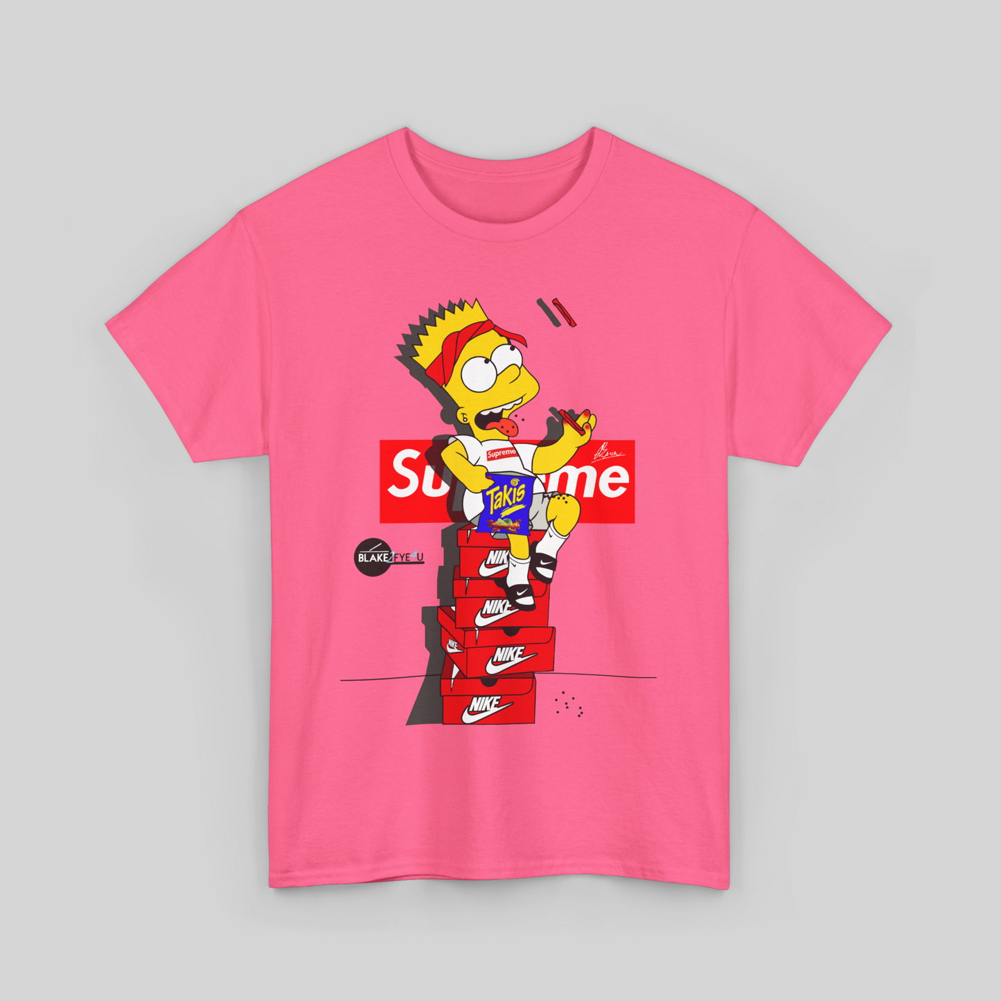 Funky Graphic Simpsons Supreme Tee