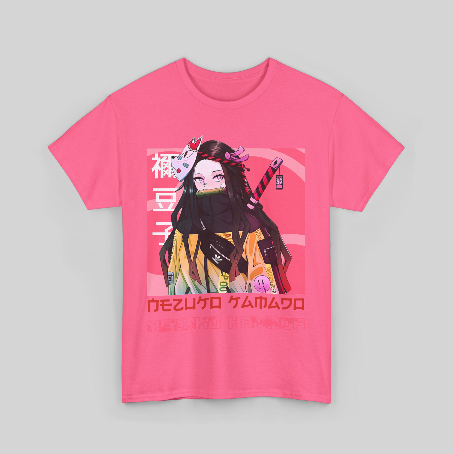 Nezuko Kamado Tee - Demon Slayer Street Style Unisex Heavy Cotton Tee