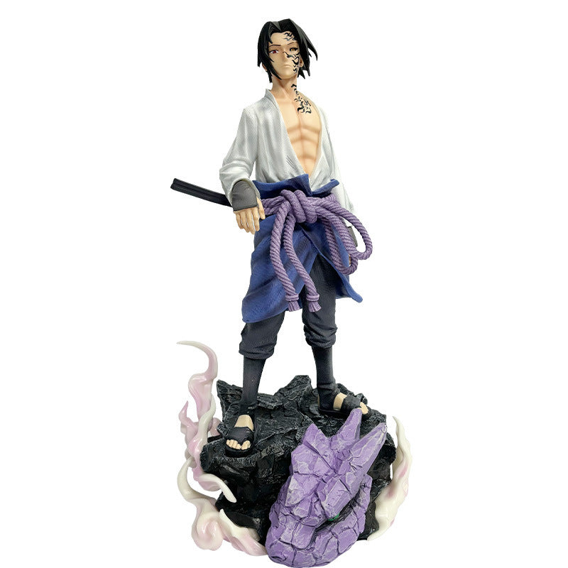 High Quality Naruto Gk Spell Seal Uchiha Sasuke Uzumaki Naruto Anime Model Decoration Anime Figure