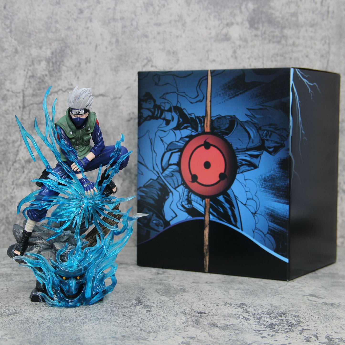 New 23cm Doll Model Naruto Anime Figures Hatake Kakashi Thousand Birds Figurines Collection Decoration Toys Fans Gifts