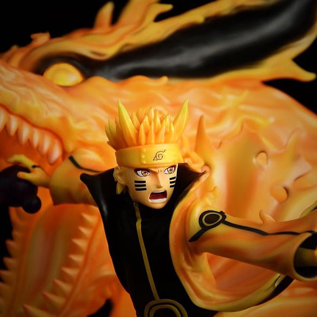 29cm Anime Uzumaki Naruto Figures Model Cartoon NARUTO Sage Figurine Statue PVC Collectible Desktop Ornaments Toys Doll Gifts