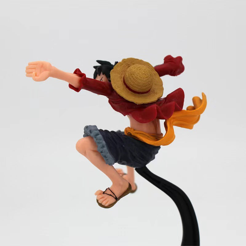 Anime One Piece Luffy Figure Toy Monkey D Luffy Gear 4th Haki Scultures Big Nightmare Luffy Action Figure Gift