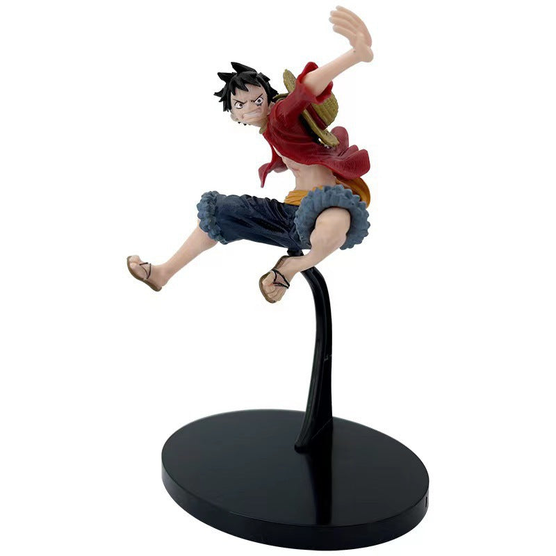 Anime One Piece Luffy Figure Toy Monkey D Luffy Gear 4th Haki Scultures Big Nightmare Luffy Action Figure Gift