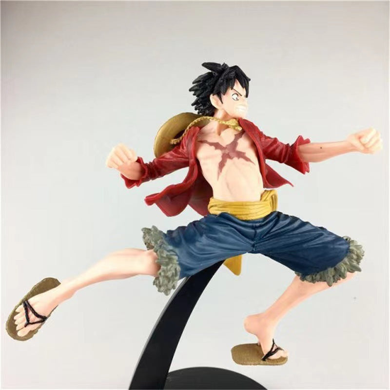 Anime One Piece Luffy Figure Toy Monkey D Luffy Gear 4th Haki Scultures Big Nightmare Luffy Action Figure Gift