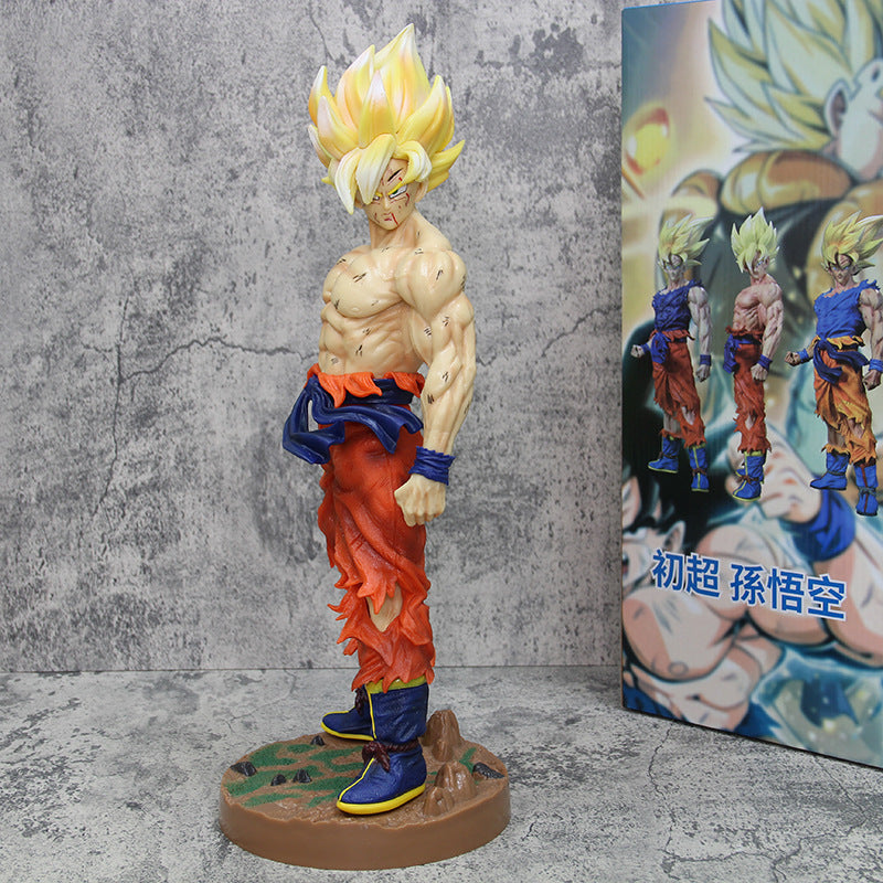 Dragon Ball Z Super Saiyan Son Goku Figure Gk Action Anime Pvc Statue Model Collection Toys Gift