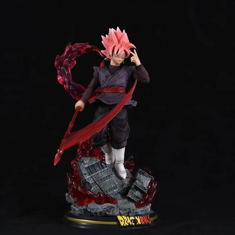 Dragon ball Anime Figure GK PVC Model Super Saiyan ROSE Son Goku Black