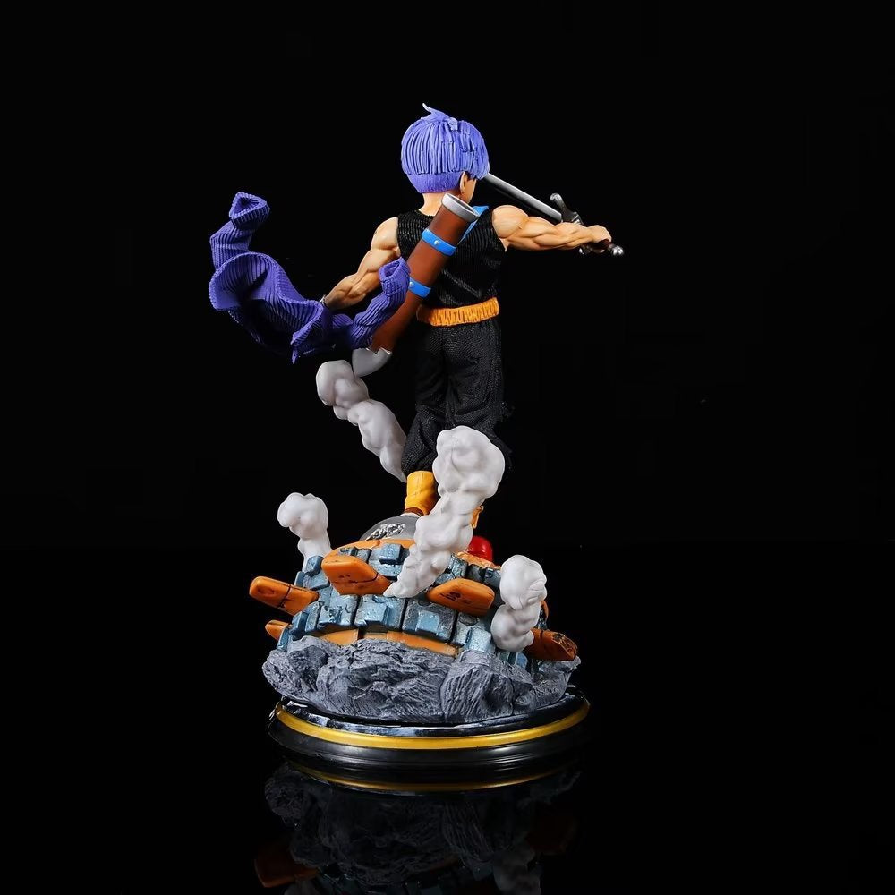 Anime Dragon Ball Z Gk Fight Future Trunks Figure Collectible Gift