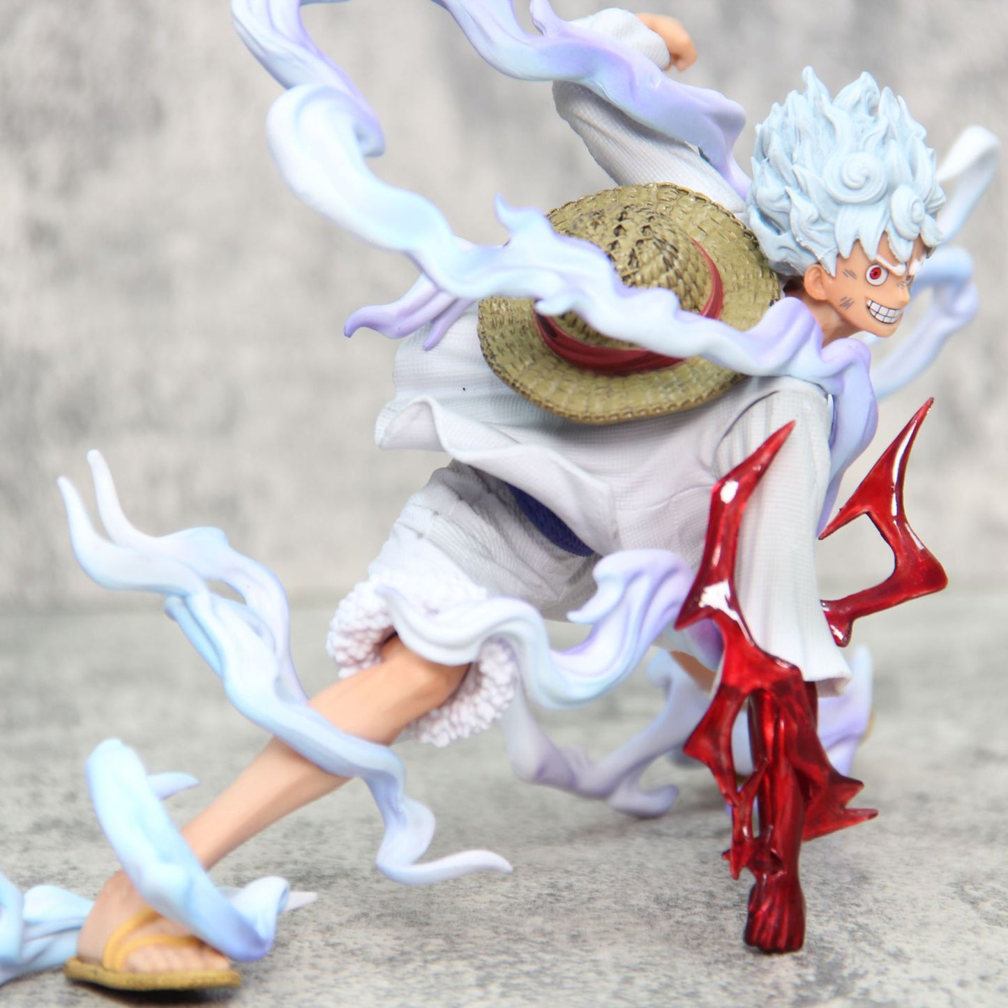 Anime Periphery One Piece Figure Luffy Nika Figure Gear Fifth Sun God Scene Statue Collection Periphery Model Toys Doll Kid Gift