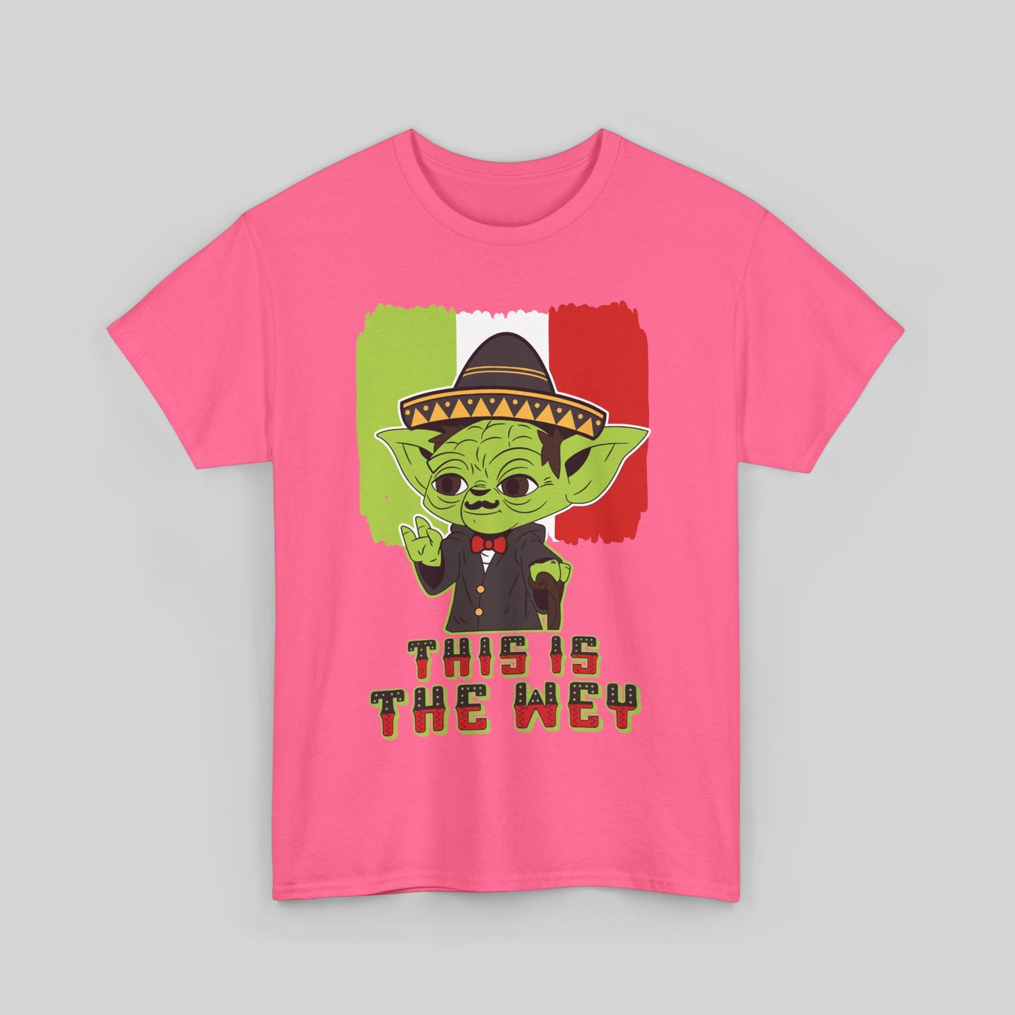 Graphic Tee Star Wars Mexican Yoda Design