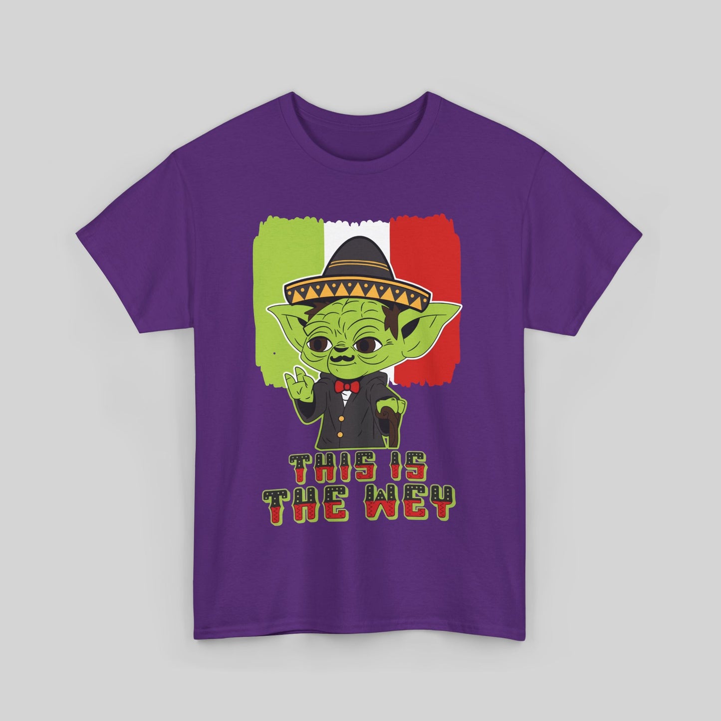 Graphic Tee Star Wars Mexican Yoda Design