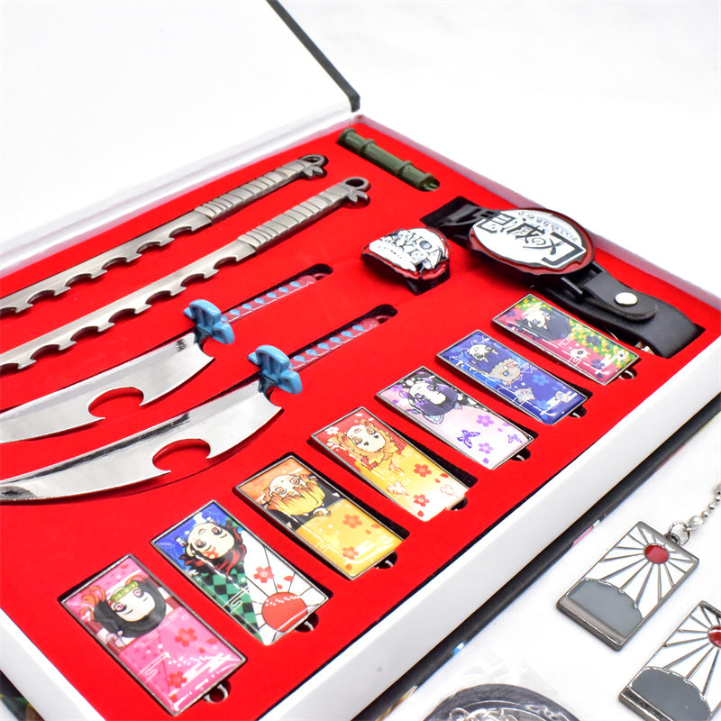 Demon slayer swords - Necklace - Accessory Set - Gift set