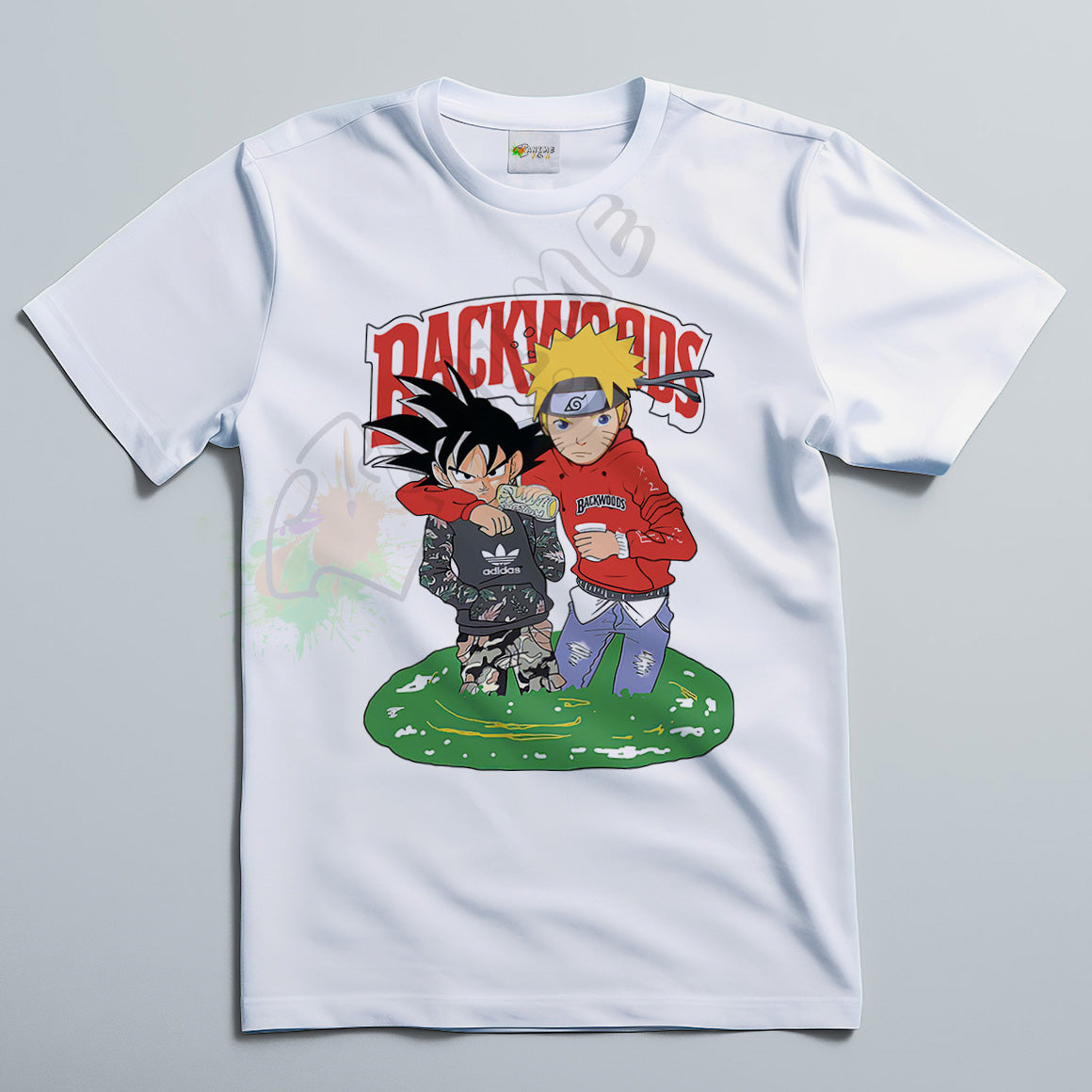 Backwoods Naruto Goku T-Shirt