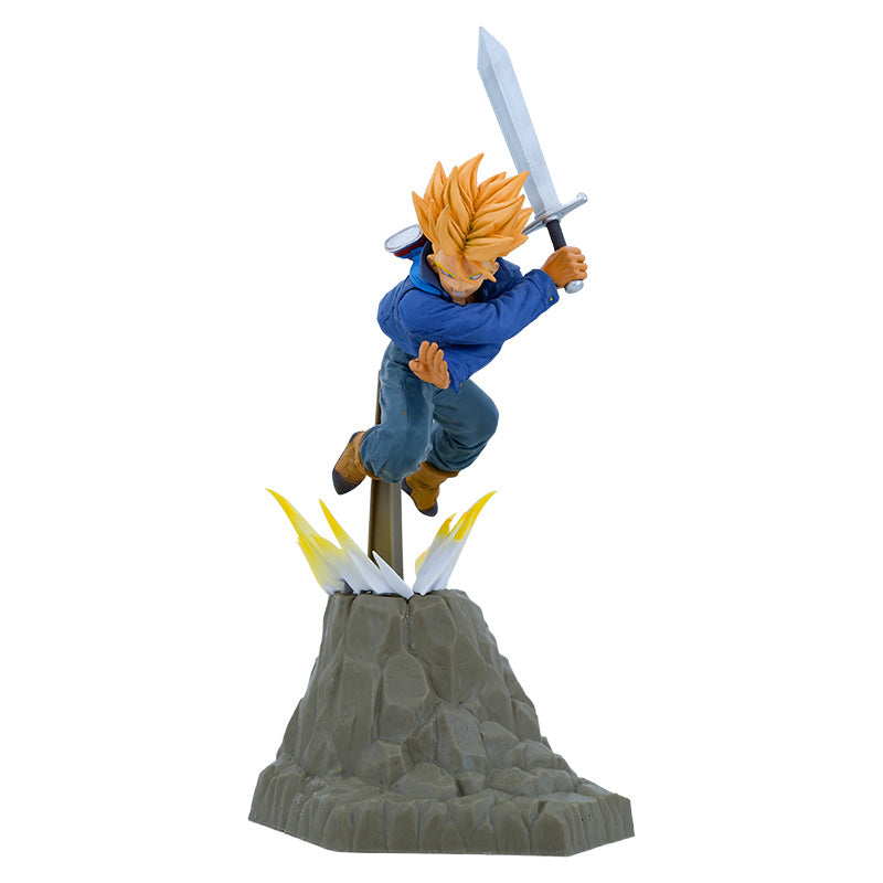 Dragon Ball Perfect Series Action Figures Son Goku Vegeta Iv Trunks Anime Cartoon Collection Christmas Gifts