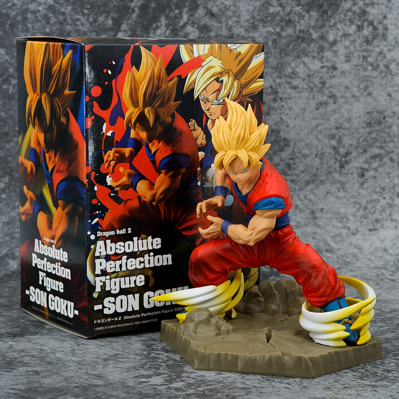 Dragon Ball Perfect Series Action Figures Son Goku Vegeta Iv Trunks Anime Cartoon Collection Christmas Gifts