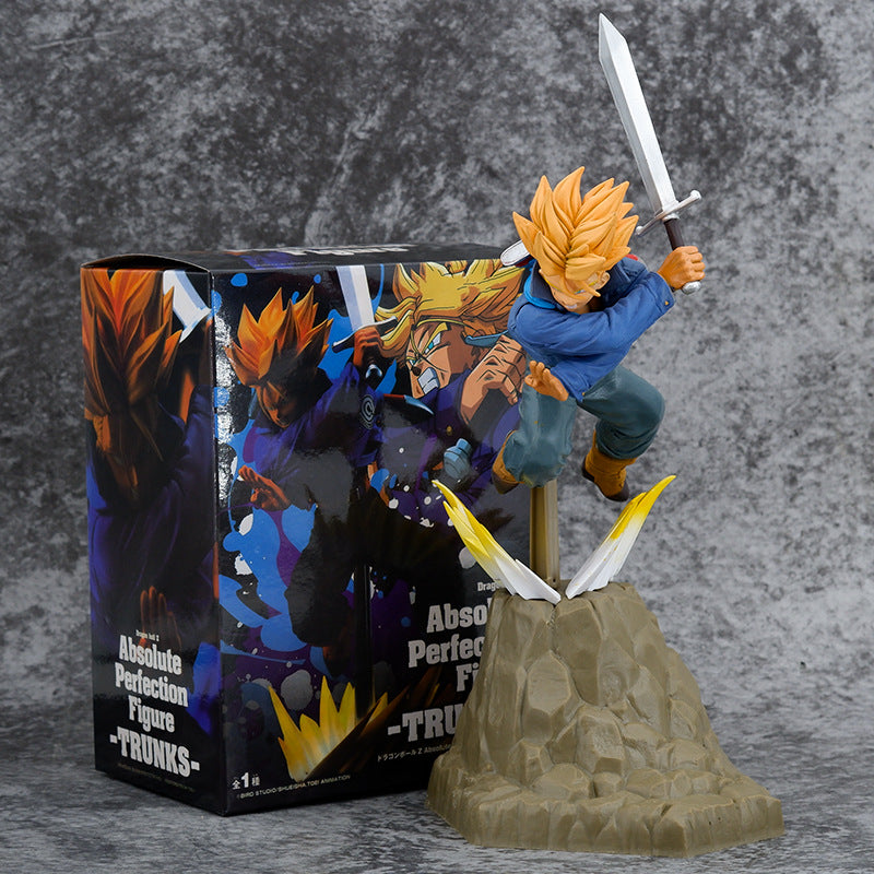 Dragon Ball Perfect Series Action Figures Son Goku Vegeta Iv Trunks Anime Cartoon Collection Christmas Gifts