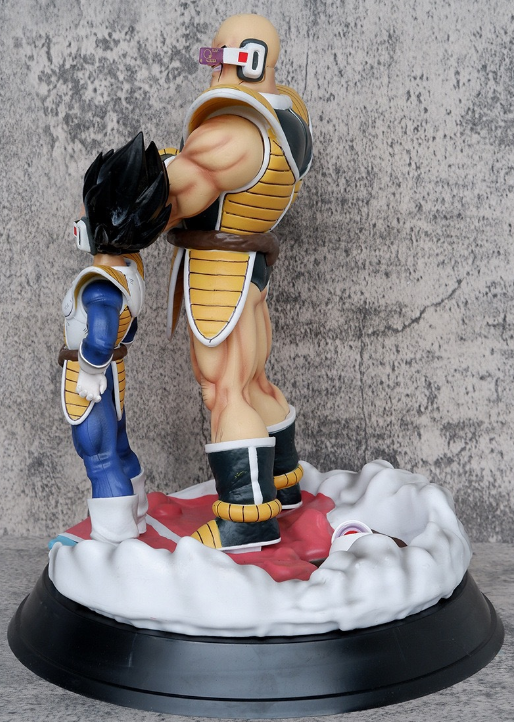 35cm Anime Dragon Ball Z Action Numbers Vegeta Super Saiyan Statue Elite Warrior Nappa Shape PVC Model Doll Collection Toy Gift