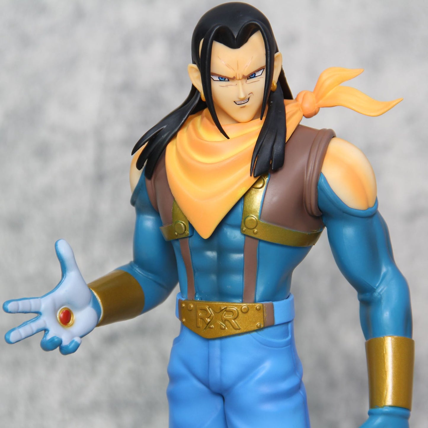 30cm Dragon Ball Anime Figure Gt Super Android 17 Action Doll Standing Pvc Model Decoration Statue Garage Kit Toy- Gifts