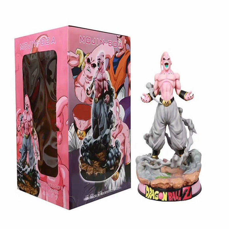 Dragon Ball Z statue model, collectible doll, desk decoration, toy gift, 46cm, Majin Buu Gk