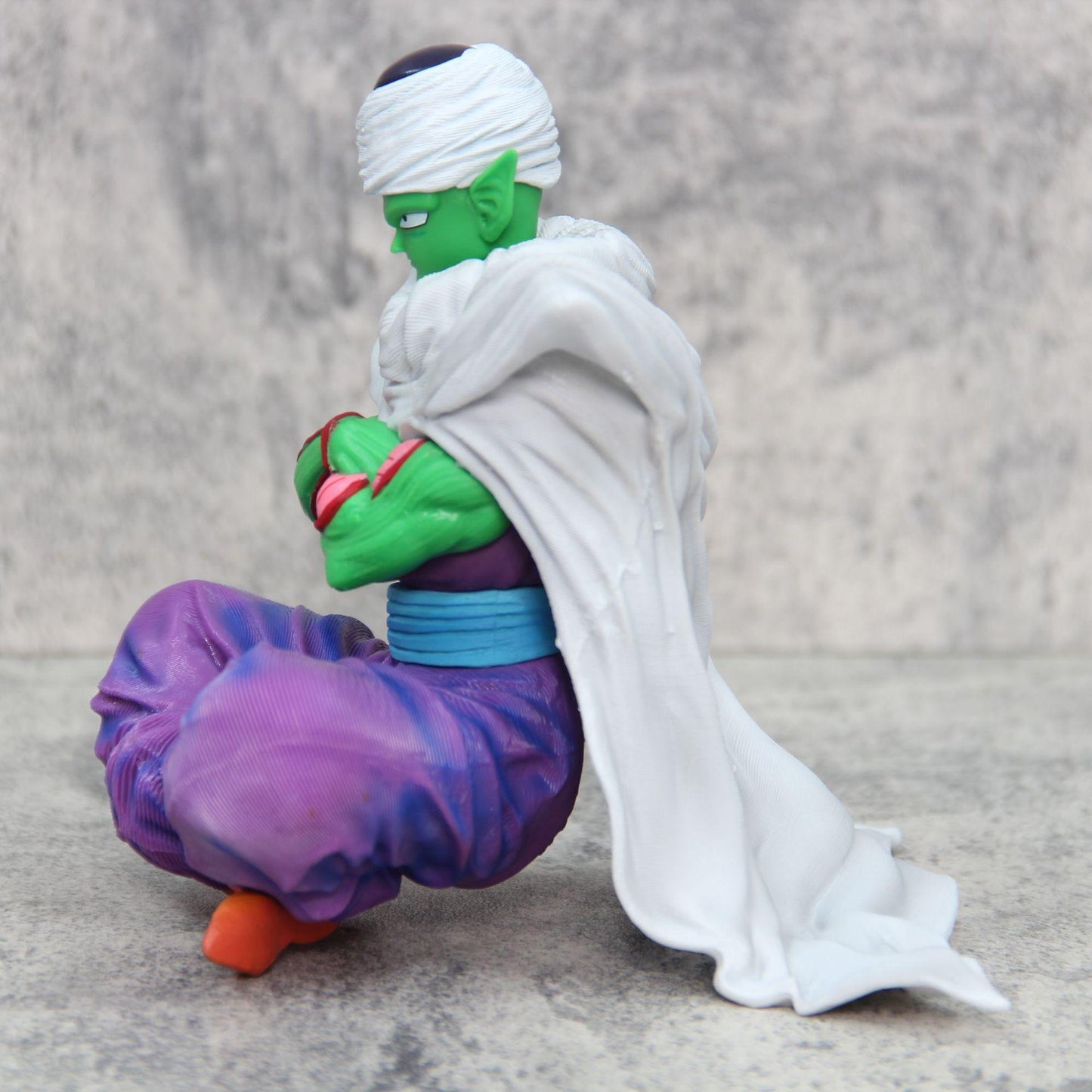 Anime Dragon Ball Piccolo Figure GK Namekian Sitting Cloak Piccolo Action Figures PVC Collection Model Toys