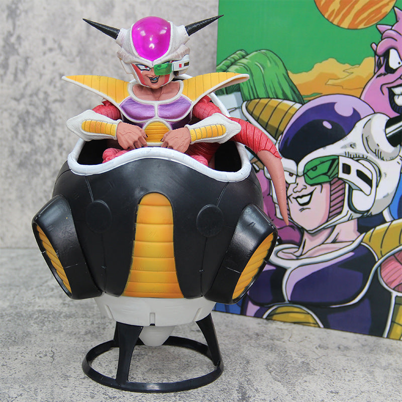 Anime Dragon Ball Villain Series Figure Airship Frieza Statue Model Doll