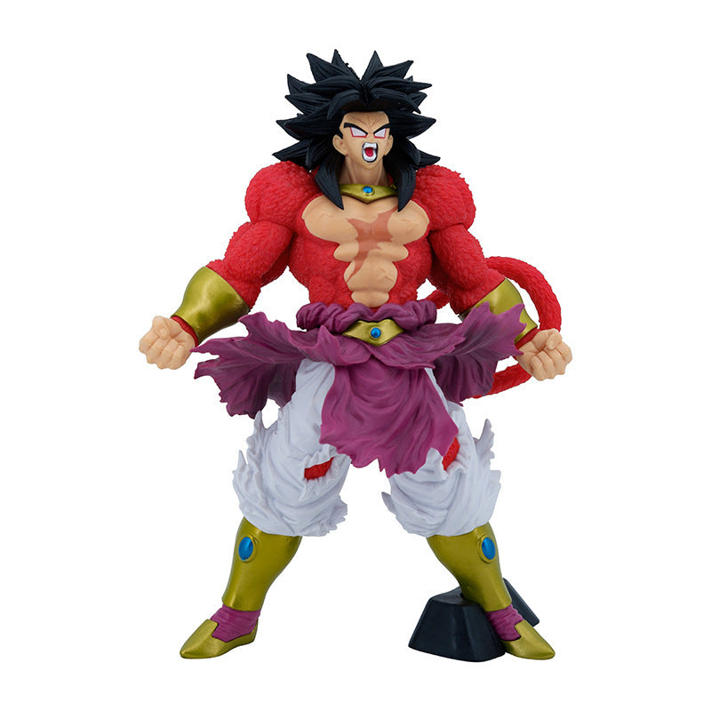 New 32cm Anime Super Dragon Ball Heroes Figure Broly Ssj4 Broly Dark Pvc Action Figure