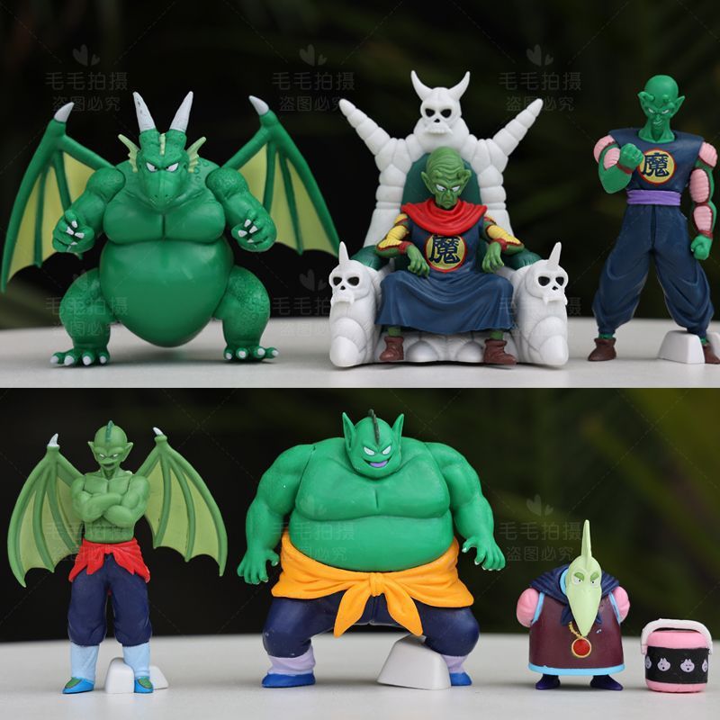 Dragon Ball Z HG Set Piccolo Daimaou Tambourine Drum Cymbal Piano King Piccolo PVC Action Figures Collection Model Toy Gfits