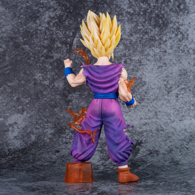 32cm Dragon Ball Z Son Gohan Figure Dbz Ssj2 Super Saiyan 2 Anime Figures Action Figurine Pvc Statue Collectible Model Gift Toys