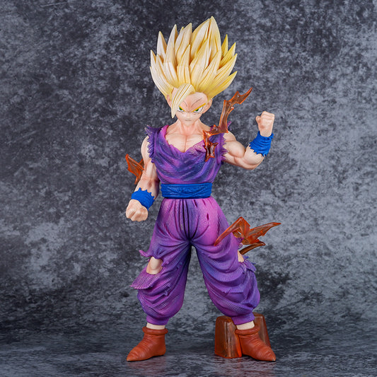 32cm Dragon Ball Z Son Gohan Figure Dbz Ssj2 Super Saiyan 2 Anime Figures Action Figurine Pvc Statue Collectible Model Gift Toys