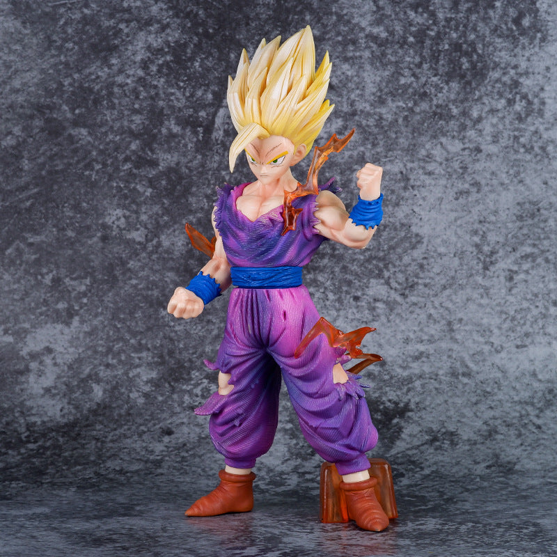 32cm Dragon Ball Z Son Gohan Figure Dbz Ssj2 Super Saiyan 2 Anime Figures Action Figurine Pvc Statue Collectible Model Gift Toys