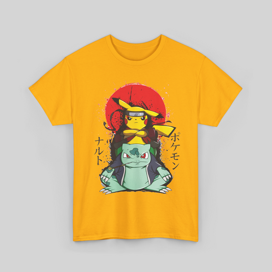 Pikachu Bulbasaur Tee