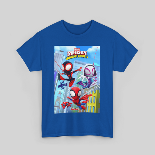 Spidey and His Amazing Friends Unisex Heavy Cotton Tee