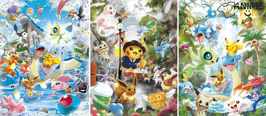 Pokemon Pikatchu all characters 3D Poster