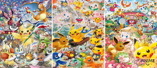 Pokemon Pikatchu Charmander all characters 3D Poster