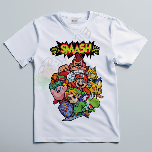 Super Smash Bros Mario T-Shirt