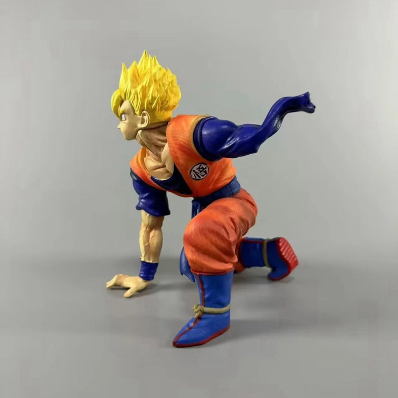 17cm Anime Dragon Ball Figure Broken Arm Son Goku Action Figure PVC Model Collection Toys Decoration Gifts